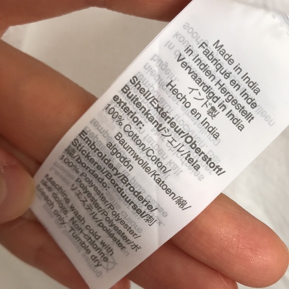 Hi-lo white blouse - Picture 8 of 8